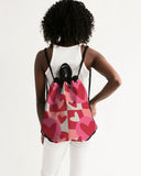 heartbeats canvas drawstring bag