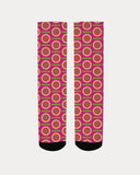 center colorful women's socks
