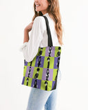 outsiders goth canvas zip tote