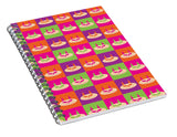 smiley cat spiral notebook