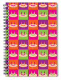 smiley cat spiral notebook