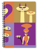 sweet coffee love spiral notebook