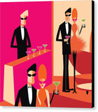 martini canvas print