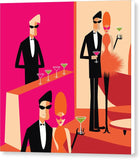 martini canvas print