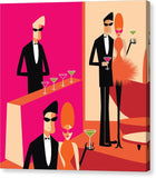 martini canvas print