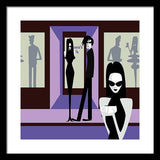 outside framed print