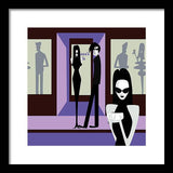 outside framed print