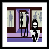 outside framed print