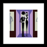 simply elegant goth framed print
