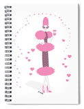 wonderlust fashion spiral notebook