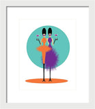 Atomic Cocktails - Framed Print