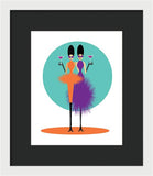 Atomic Cocktails - Framed Print
