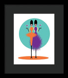 Atomic Cocktails - Framed Print