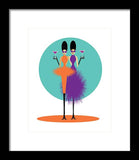 Atomic Cocktails - Framed Print