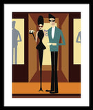 Cafe Society - Framed Print