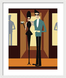 Cafe Society - Framed Print