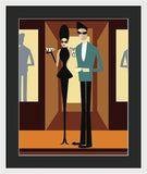 Cafe Society - Framed Print