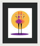 Cheers Darling - Framed Print