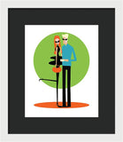 Coffee Date - Framed Print