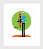Coffee Date - Framed Print