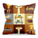 Coffee Vibes - Throw Pillow