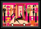 Color Outside The Cup - Framed Print