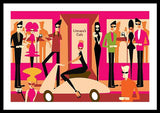 Color Outside The Cup - Framed Print