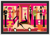 Color Outside The Cup - Framed Print