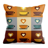 Espresso Chic - Throw Pillow