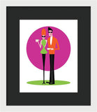 Java Joy - Framed Print