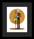 Latte Love - Framed Print