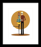 Latte Love - Framed Print