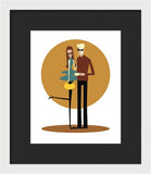 Latte Love - Framed Print