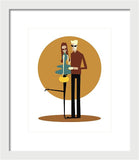 Latte Love - Framed Print