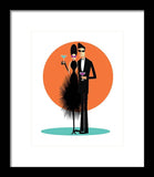 Midnight Martini - Framed Print
