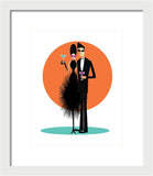 Midnight Martini - Framed Print