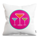 Shaken and Sunny - Throw Pillow