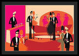 The Happy Sip Club - Framed Print