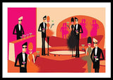 The Happy Sip Club - Framed Print