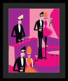 The Little Cocktail Club - Framed Print