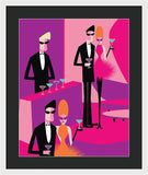 The Little Cocktail Club - Framed Print
