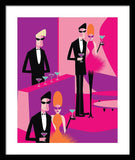 The Little Cocktail Club - Framed Print
