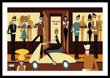 The Social Bean - Framed Print