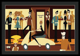 The Social Bean - Framed Print