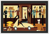 The Social Bean - Framed Print