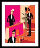 The Sunset Sippers - Framed Print