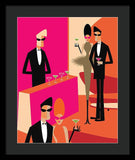 The Sunset Sippers - Framed Print