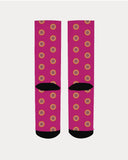 men's pink power pop socks