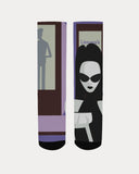 goth girl coffee women's socks