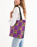 muse canvas zip tote